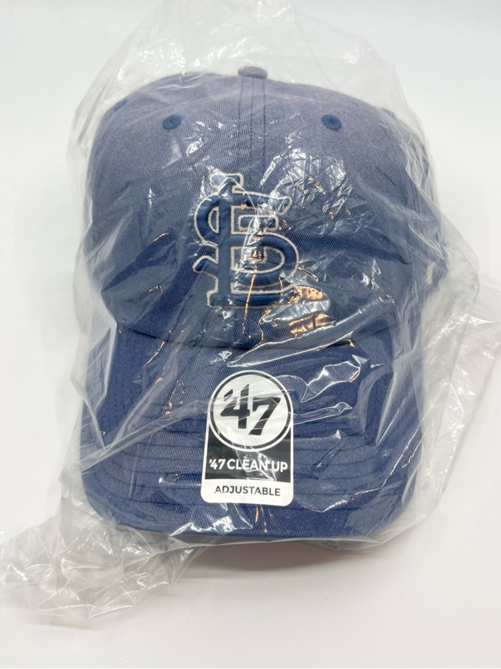 St. Louis Cardinals '47 Brand Clean Up Strapback  Ombré Blue Hat MLB - BRAND NEW